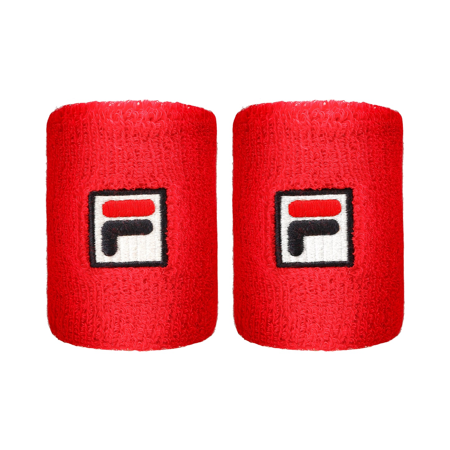 Fila Osten Zweetband Verpakking 2 stuks Unisex - rood, wit Fila Osten Zweetband Verpakking 2 stuks Unisex - rood, wit