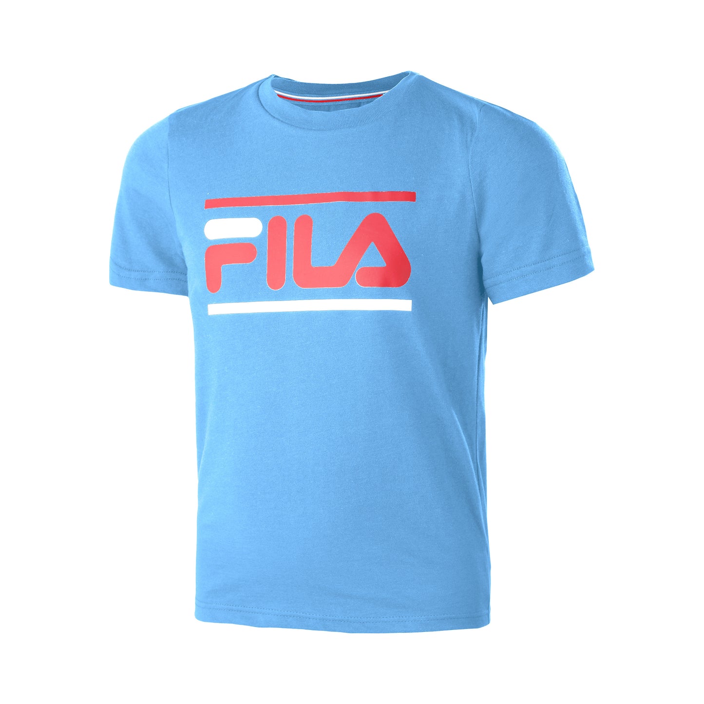 Fila Chris T-shirt Jongens - blauw, rood Fila Chris T-shirt Jongens - blauw, rood