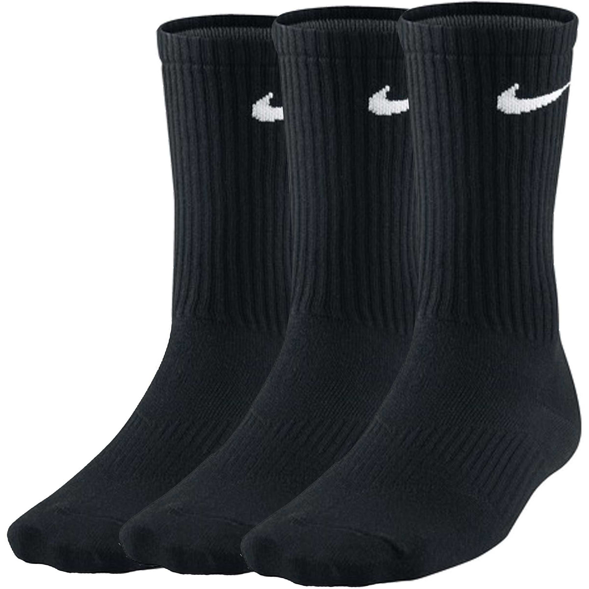 Nike Lightweight Crew Tennissokken Verpakking 3 stuks Unisex - zwart, wit Nike Lightweight Crew Tennissokken Verpakking 3 stuks Unisex - zwart, wit