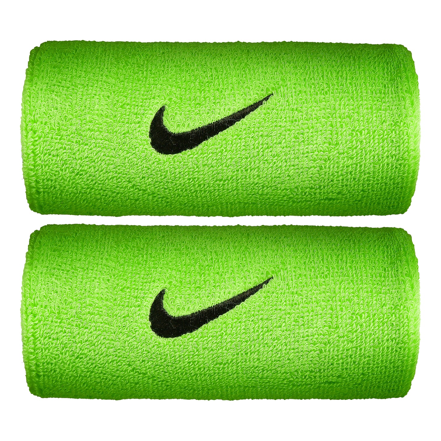 Nike Premier DW Zweetband Verpakking 2 stuks lang - kaki, wit Nike Premier DW Zweetband Verpakking 2 stuks lang - kaki, wit