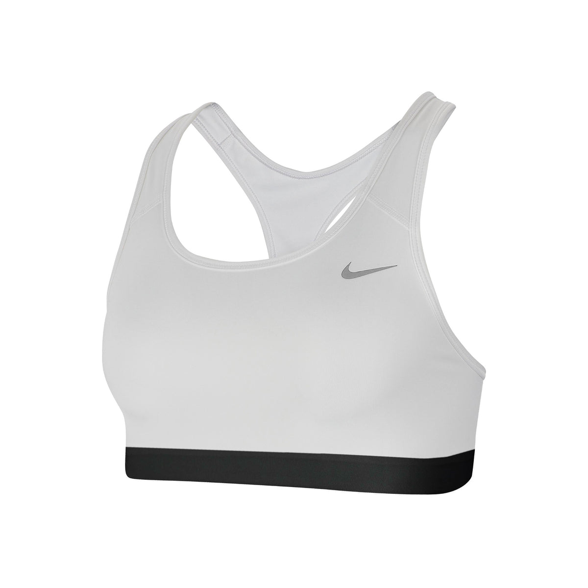 Nike Swoosh Sport-bh Meisjes - wit, zwart Nike Swoosh Sport-bh Meisjes - wit, zwart