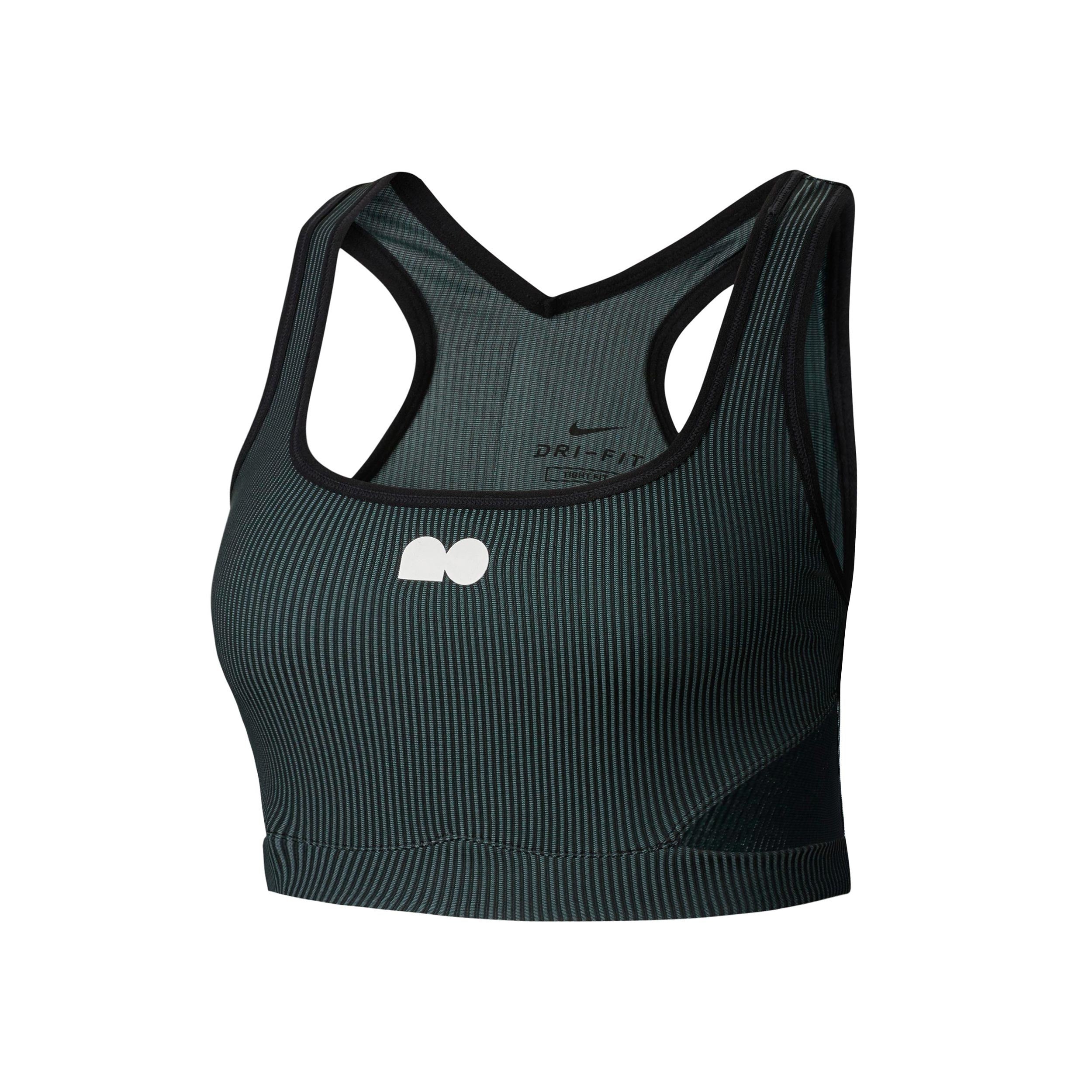 Court NJC Crop Naomi Osaka Tanktop Dames - petrolblauw, zwart