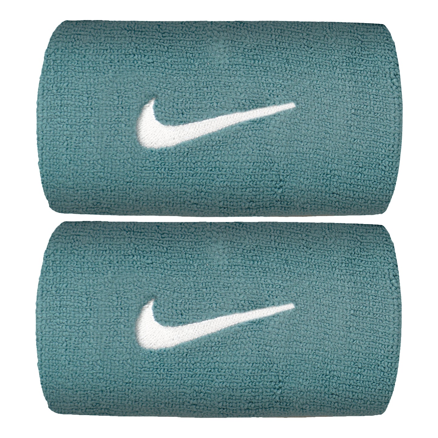 Nike Premier DW Zweetband Verpakking 2 stuks lang - petrolblauw, wit Nike Premier DW Zweetband Verpakking 2 stuks lang - petrolblauw, wit