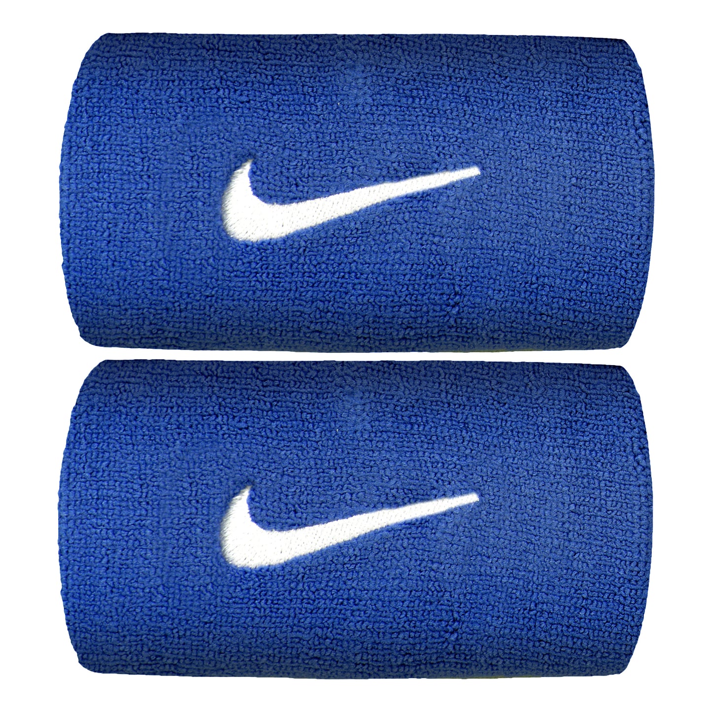 Nike Premier DW Zweetband Verpakking 2 stuks lang - donkerblauw, wit Nike Premier DW Zweetband Verpakking 2 stuks lang - donkerblauw, wit