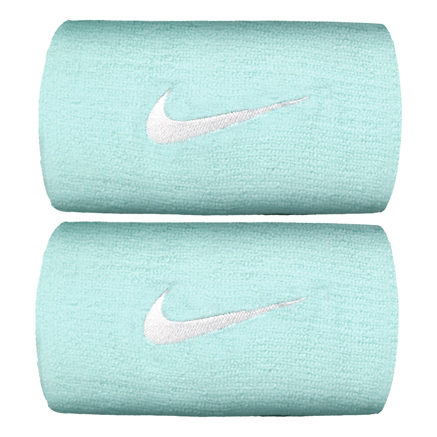 Nike Premier DW Zweetband Verpakking 2 stuks lang - mint, wit Nike Premier DW Zweetband Verpakking 2 stuks lang - mint, wit