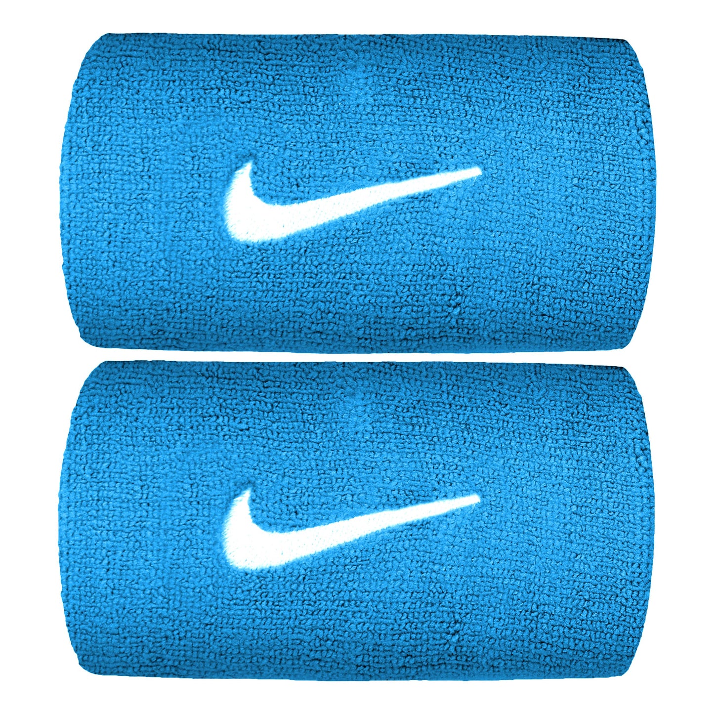 Nike Premier DW Zweetband Verpakking 2 stuks lang - blauw, wit Nike Premier DW Zweetband Verpakking 2 stuks lang - blauw, wit