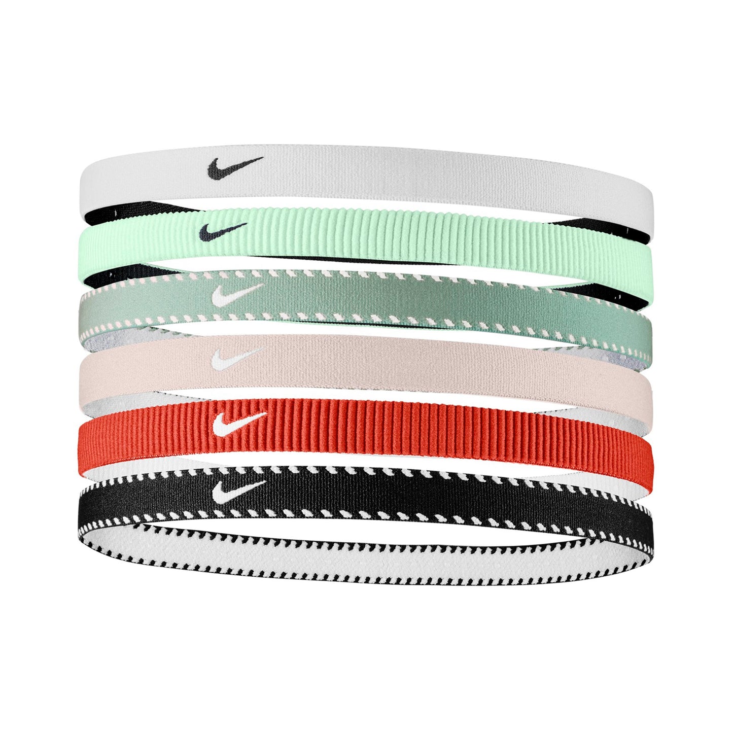 Nike Flex Classic Haarband-Zwart,Rood Nike Flex Classic Haarband-Zwart,Rood
