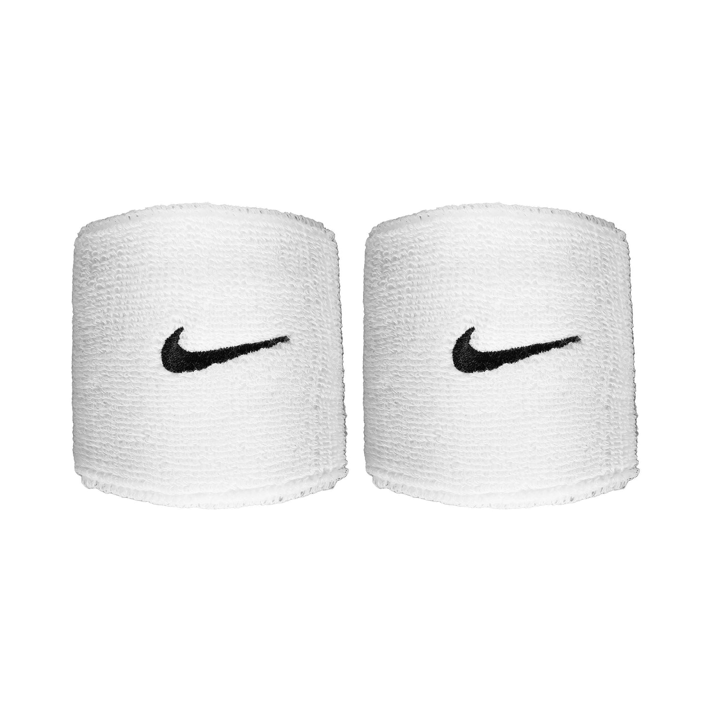 Nike Swoosh Classic Zweetband kort - wit, zwart Nike Swoosh Classic Zweetband kort - wit, zwart