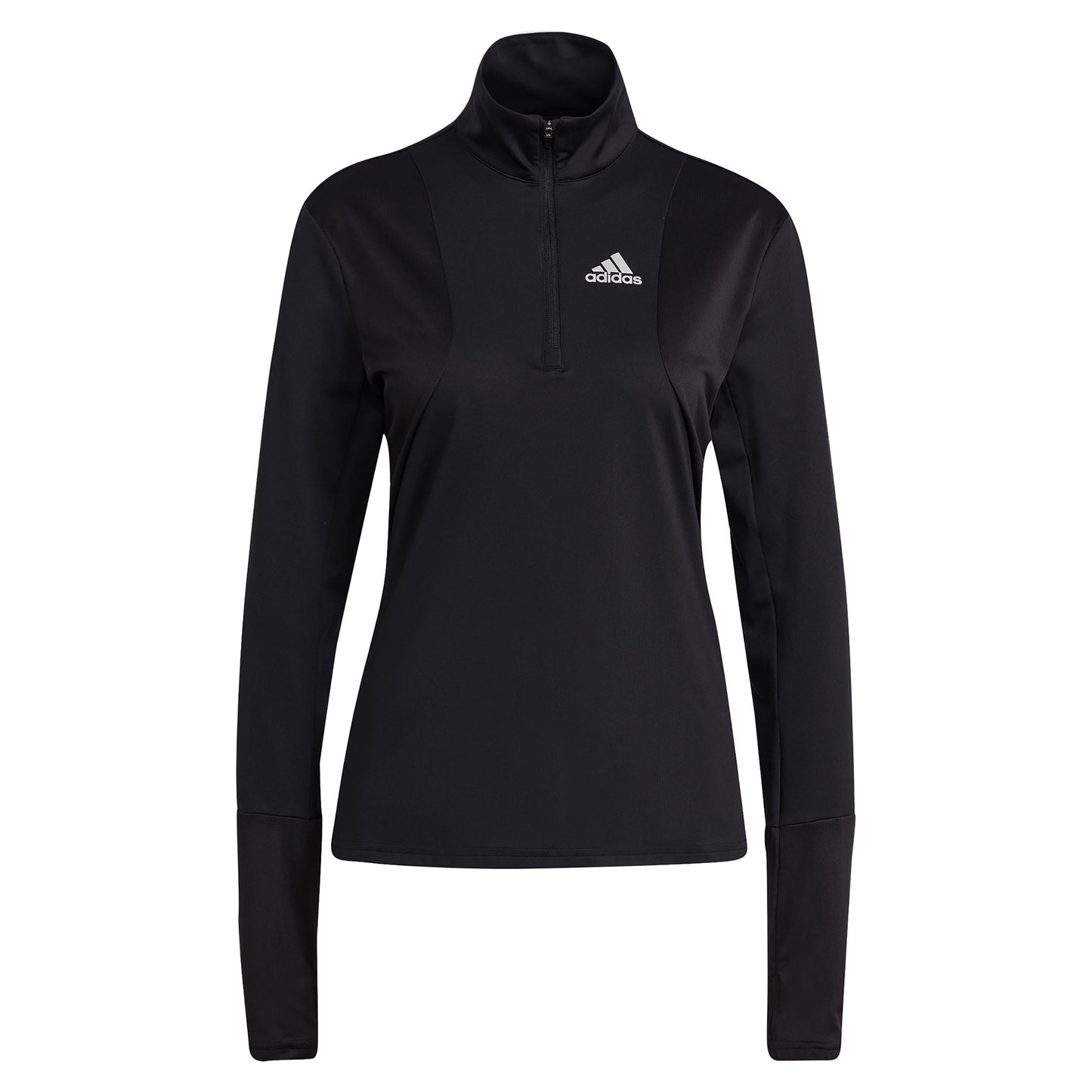 adidas Own The Run Half-Zip Longsleeve Dames - zwart, wit adidas Own The Run Half-Zip Longsleeve Dames - zwart, wit