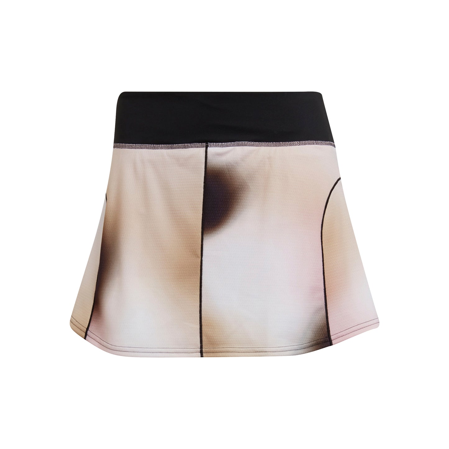 adidas Melange Match Rok Dames - beige, zwart adidas Melange Match Rok Dames - beige, zwart