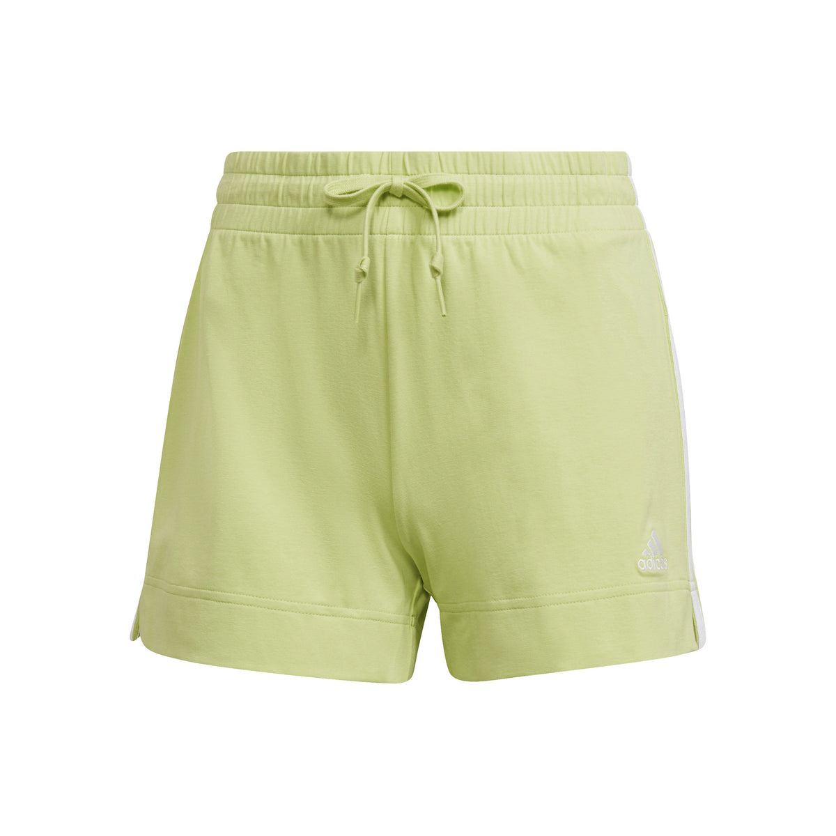 adidas Slim 3-Stripes Shorts Dames - groen, wit adidas Slim 3-Stripes Shorts Dames - groen, wit