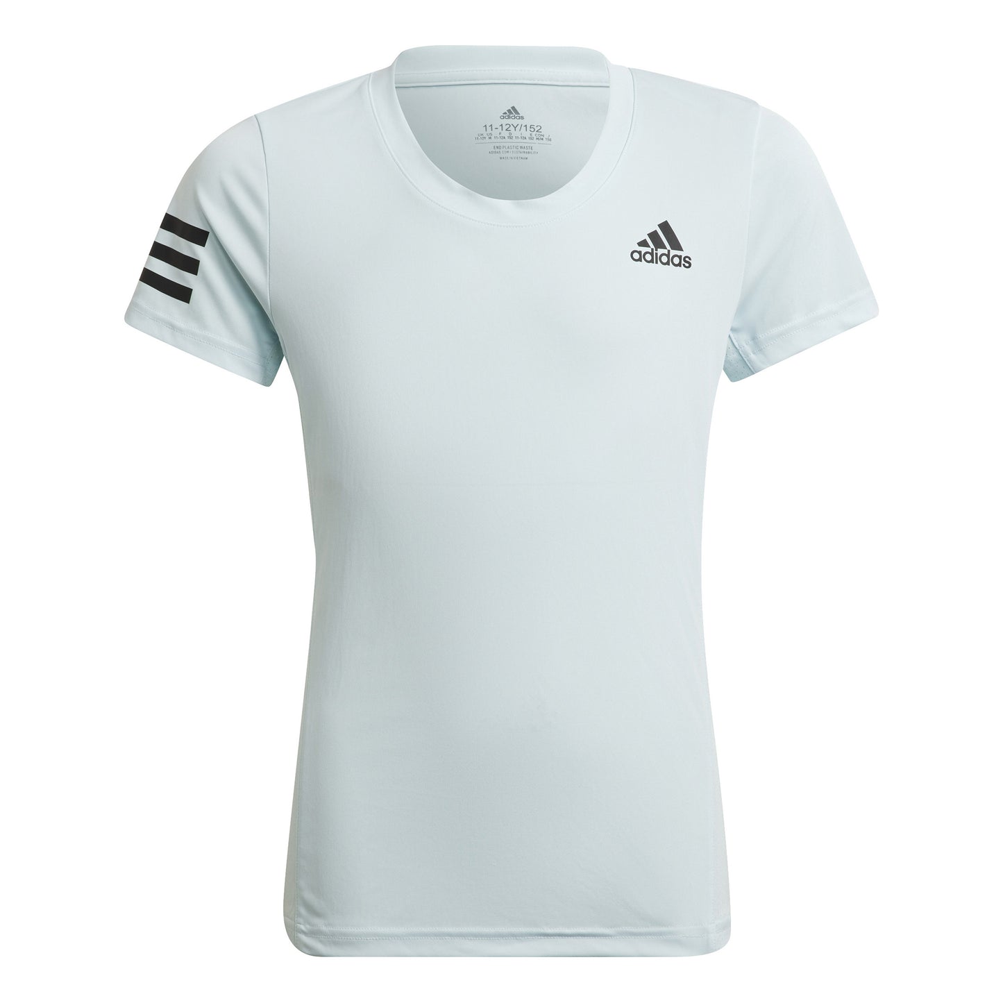 adidas Club T-shirt Meisjes - blauw, adidas Club T-shirt Meisjes - blauw,