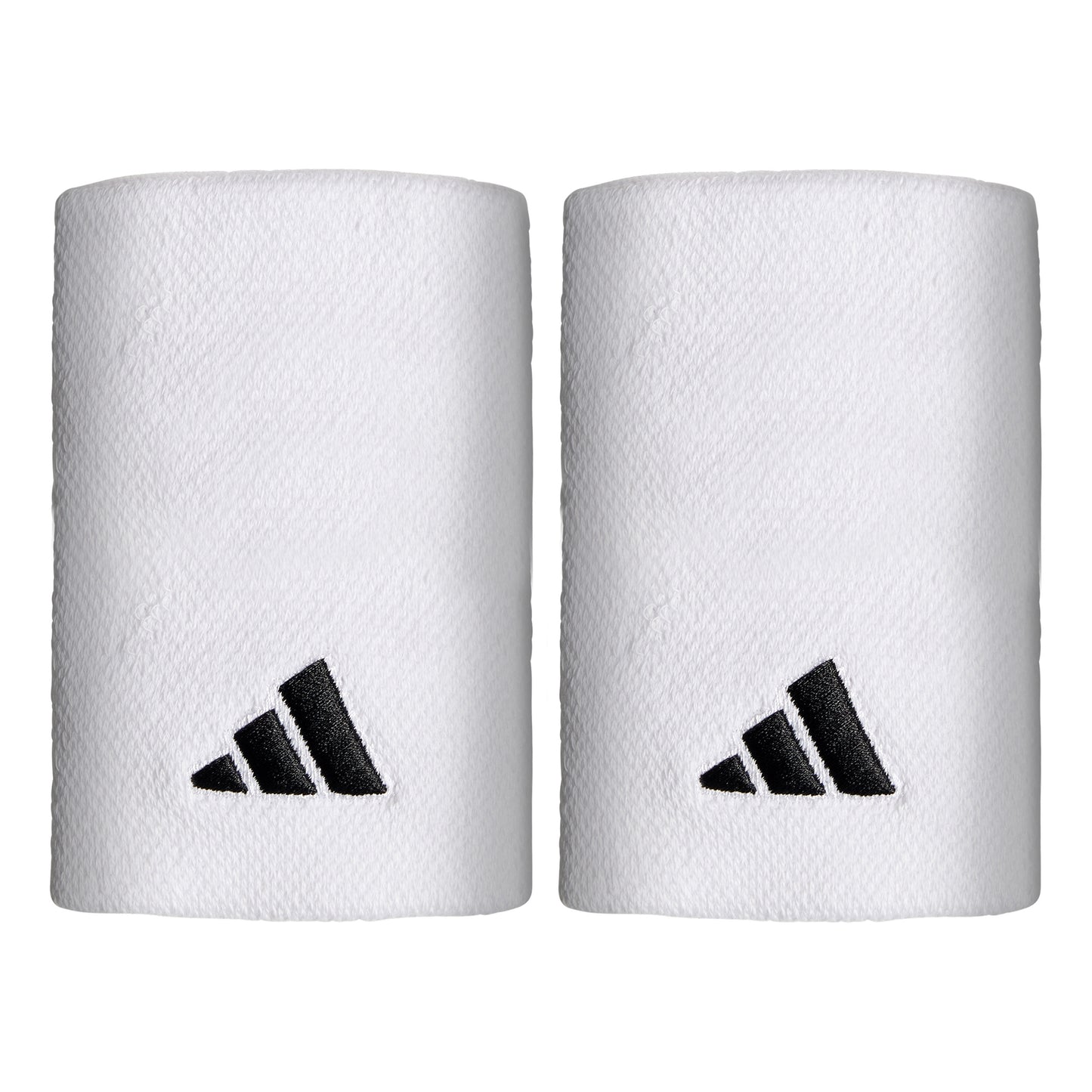 adidas Zweetband Verpakking 2 stuks lang - wit, zwart adidas Zweetband Verpakking 2 stuks lang - wit, zwart