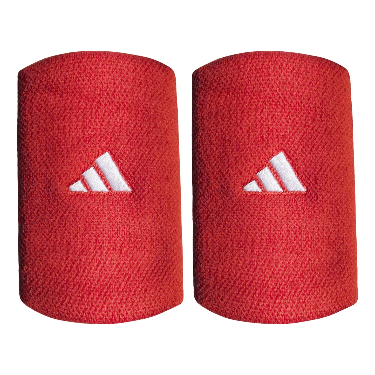 adidas Zweetband Verpakking 2 stuks kort - rood adidas Zweetband Verpakking 2 stuks kort - rood