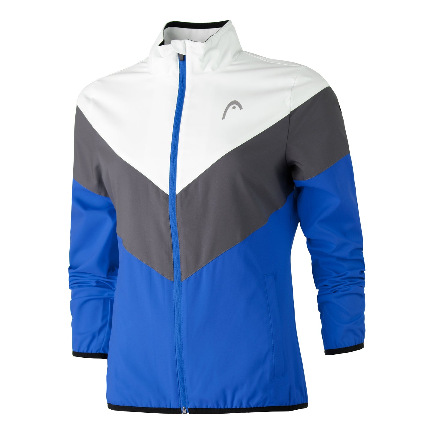 HEAD Club Trainingsjack Dames-Blauw,Grijs HEAD Club Trainingsjack Dames-Blauw,Grijs
