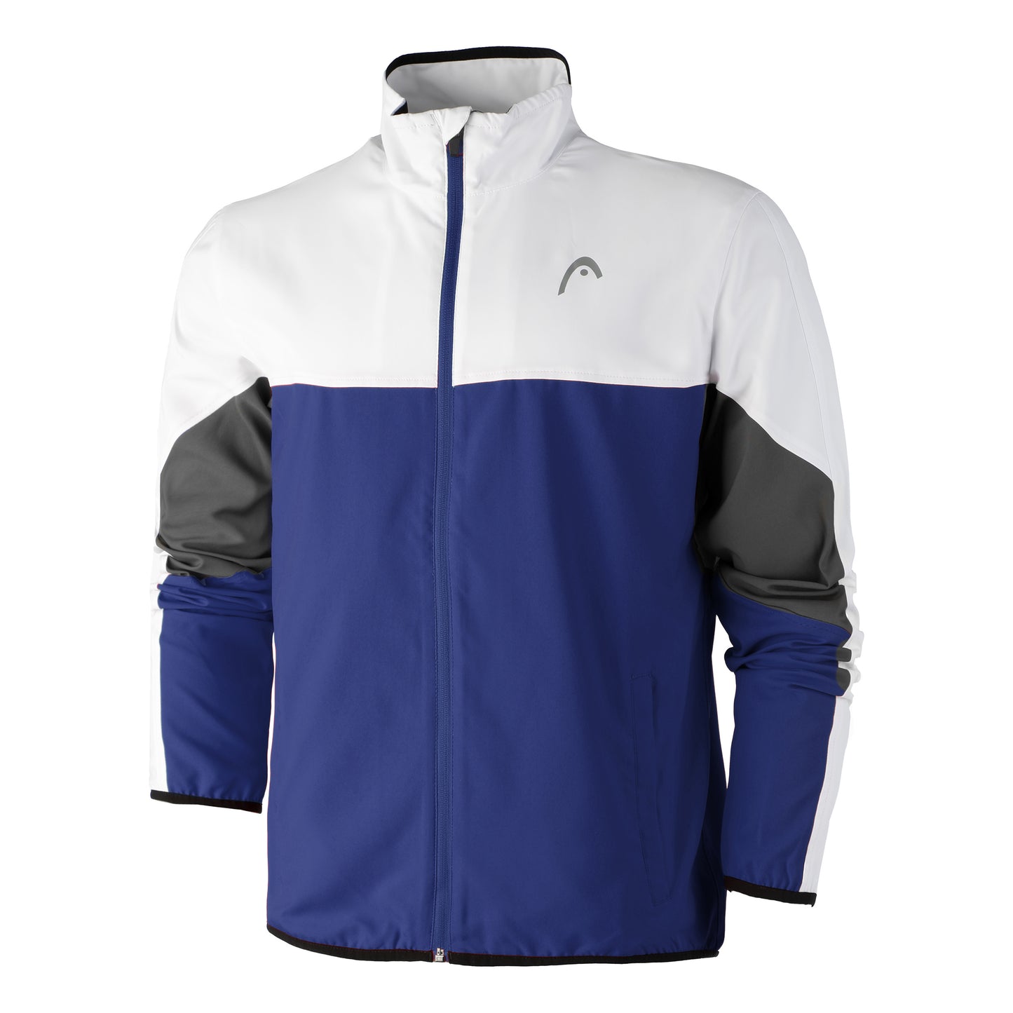 HEAD 22 Trainingsjack Heren - wit, blauw HEAD 22 Trainingsjack Heren - wit, blauw