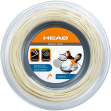 HEAD Sonic Pro Rol Snaren 200m-Wit HEAD Sonic Pro Rol Snaren 200m-Wit