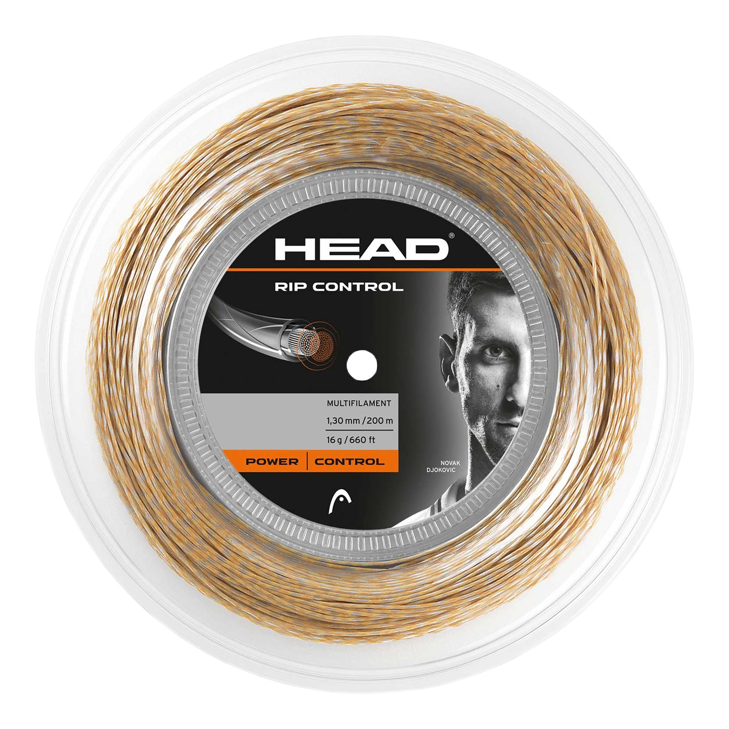 HEAD RIP Control Rol Snaren 200m-Natuurlijke Kleuren HEAD RIP Control Rol Snaren 200m-Natuurlijke Kleuren