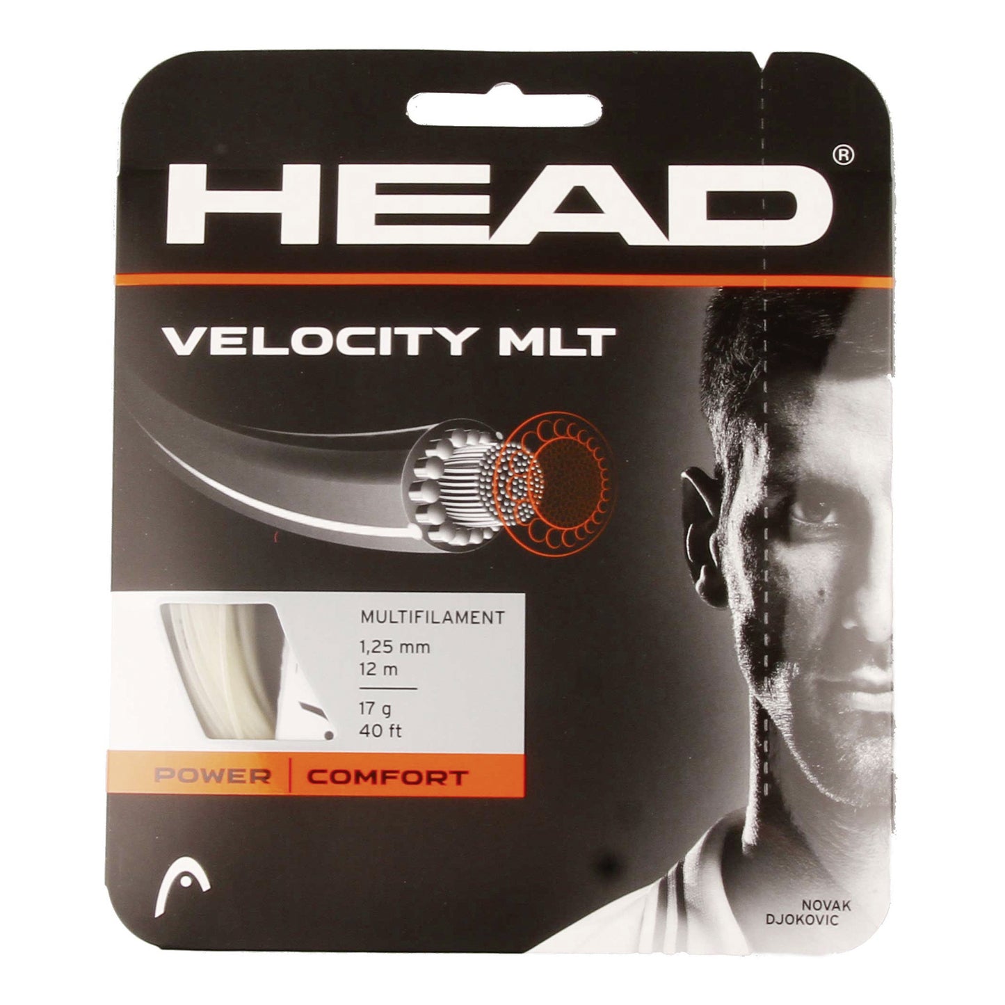 HEAD Velocity MLT Set Snaren 12m-Natuurlijke Kleuren HEAD Velocity MLT Set Snaren 12m-Natuurlijke Kleuren