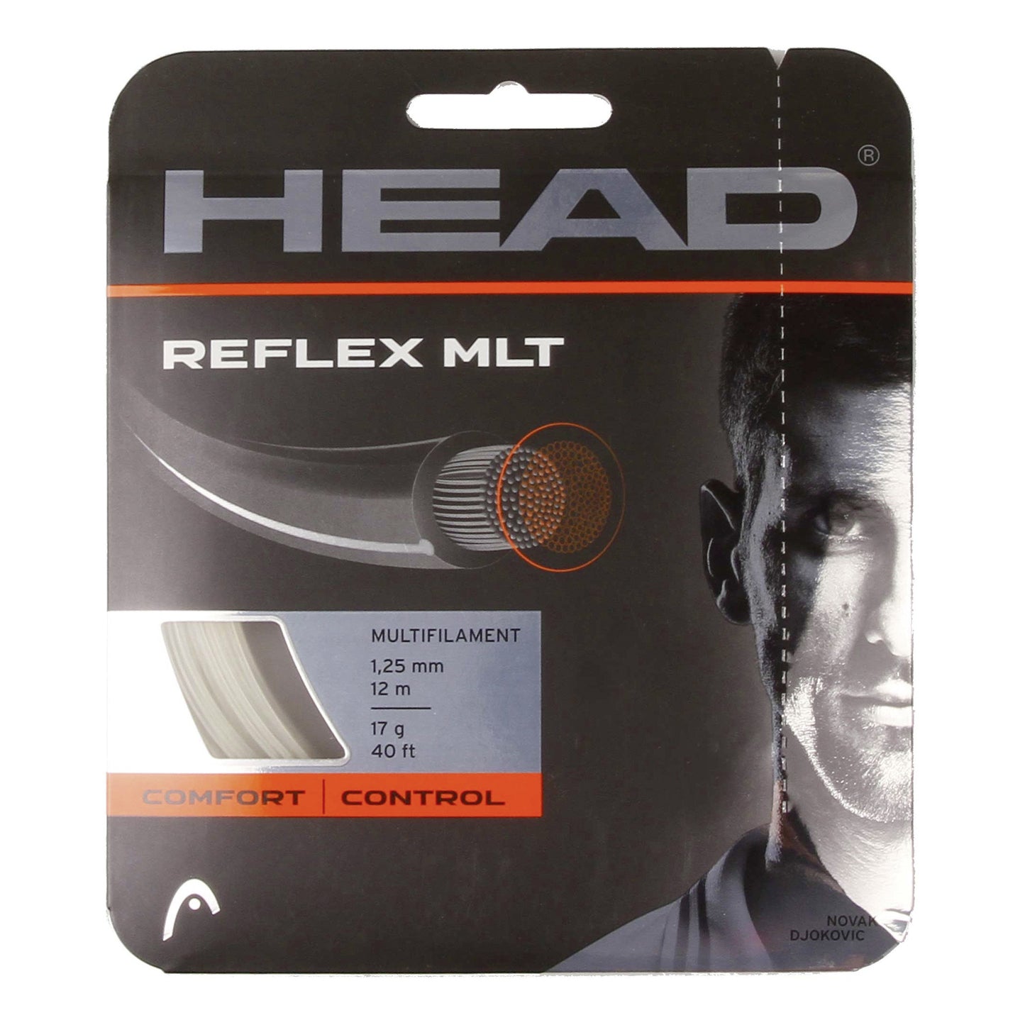 HEAD Reflex MLT Set snaren 12m - natuurlijke kleuren HEAD Reflex MLT Set snaren 12m - natuurlijke kleuren