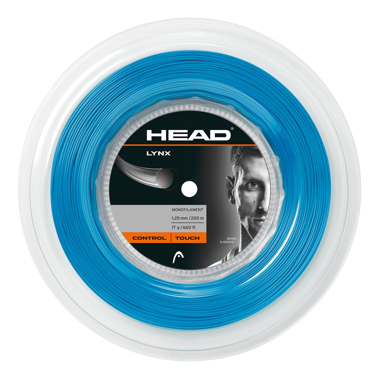 HEAD Lynx Rol snaren 200m - blauw HEAD Lynx Rol snaren 200m - blauw