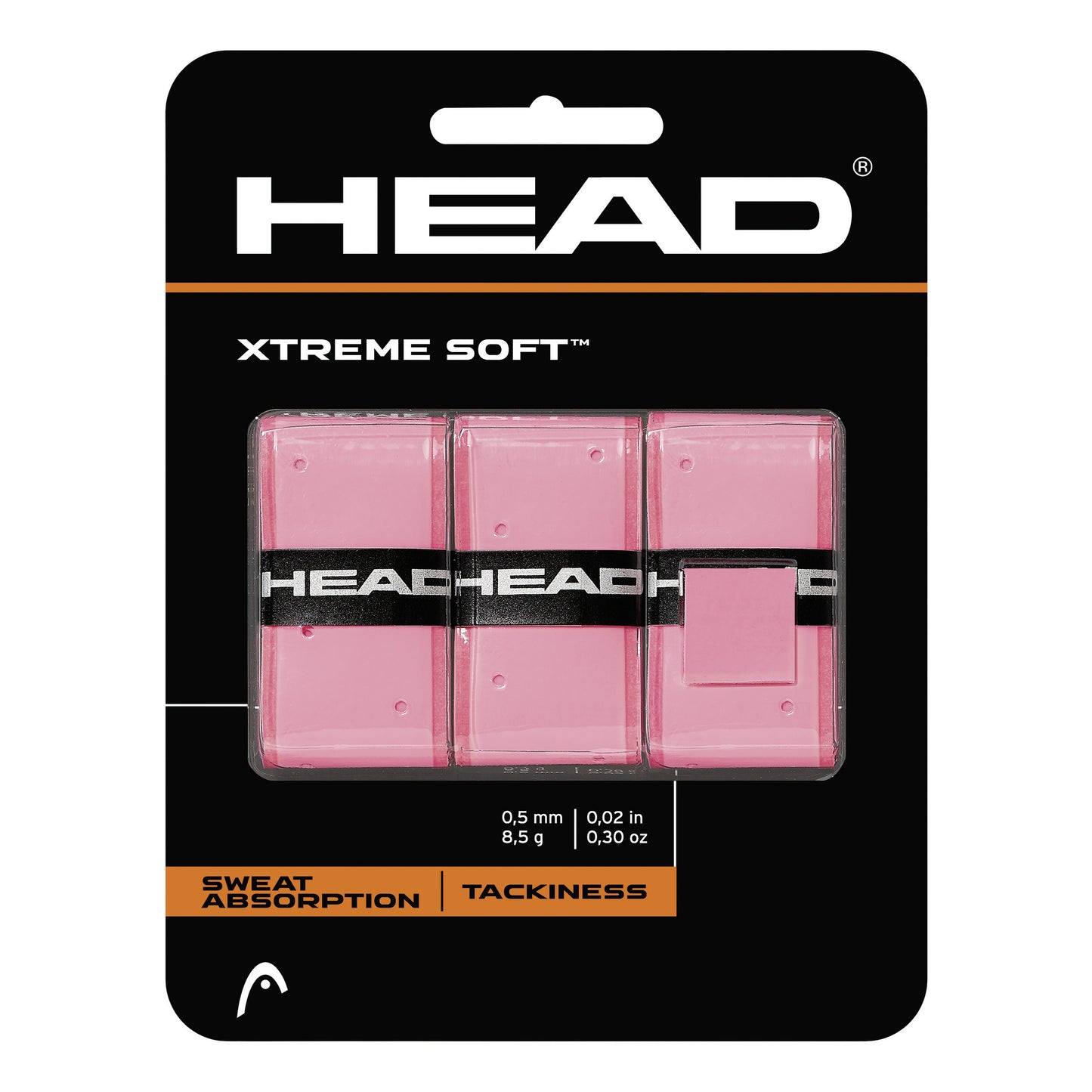 HEAD Xtreme Soft Verpakking 3 Stuks-Pink HEAD Xtreme Soft Verpakking 3 Stuks-Pink