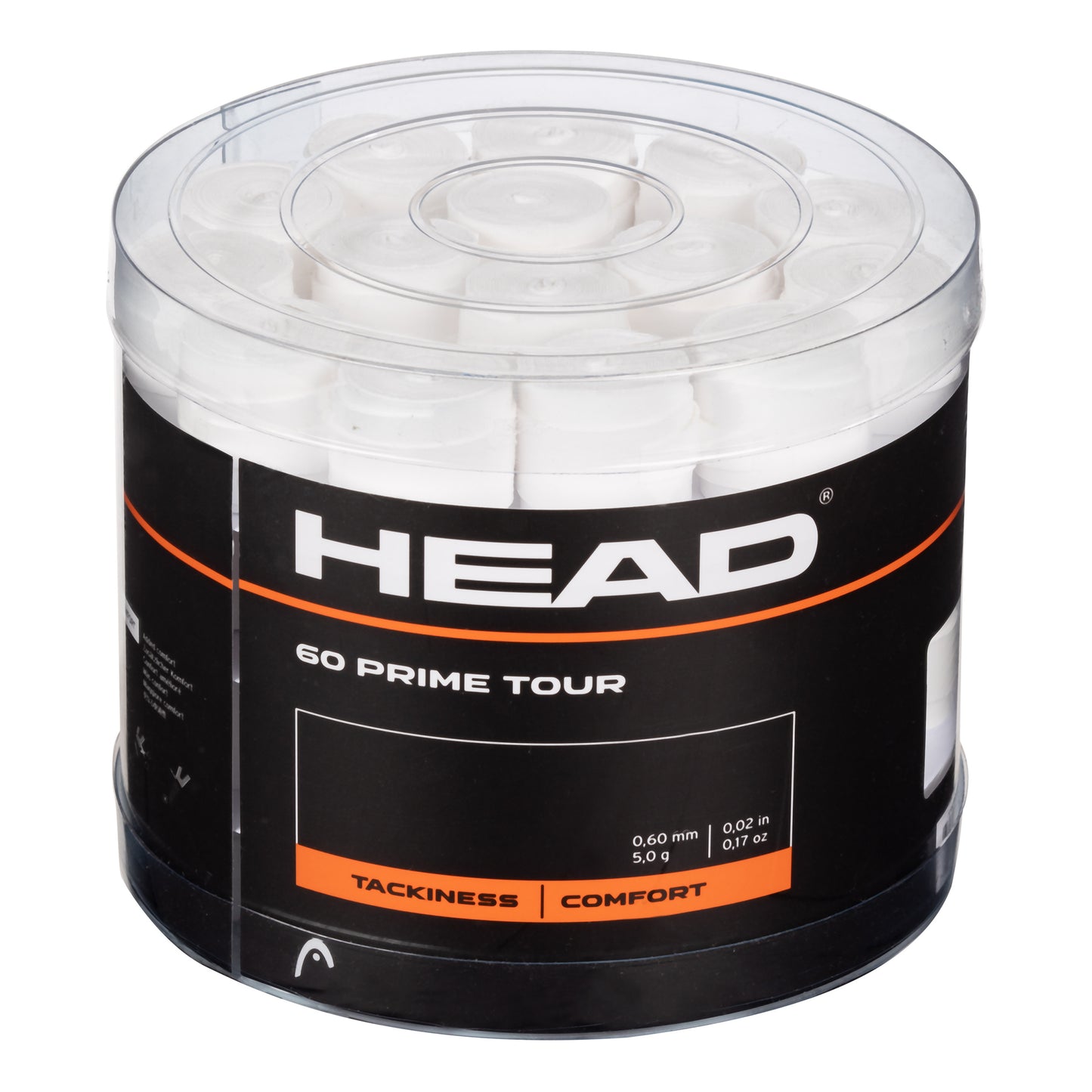 HEAD Prime Tour Verpakking 60 stuks - wit HEAD Prime Tour Verpakking 60 stuks - wit