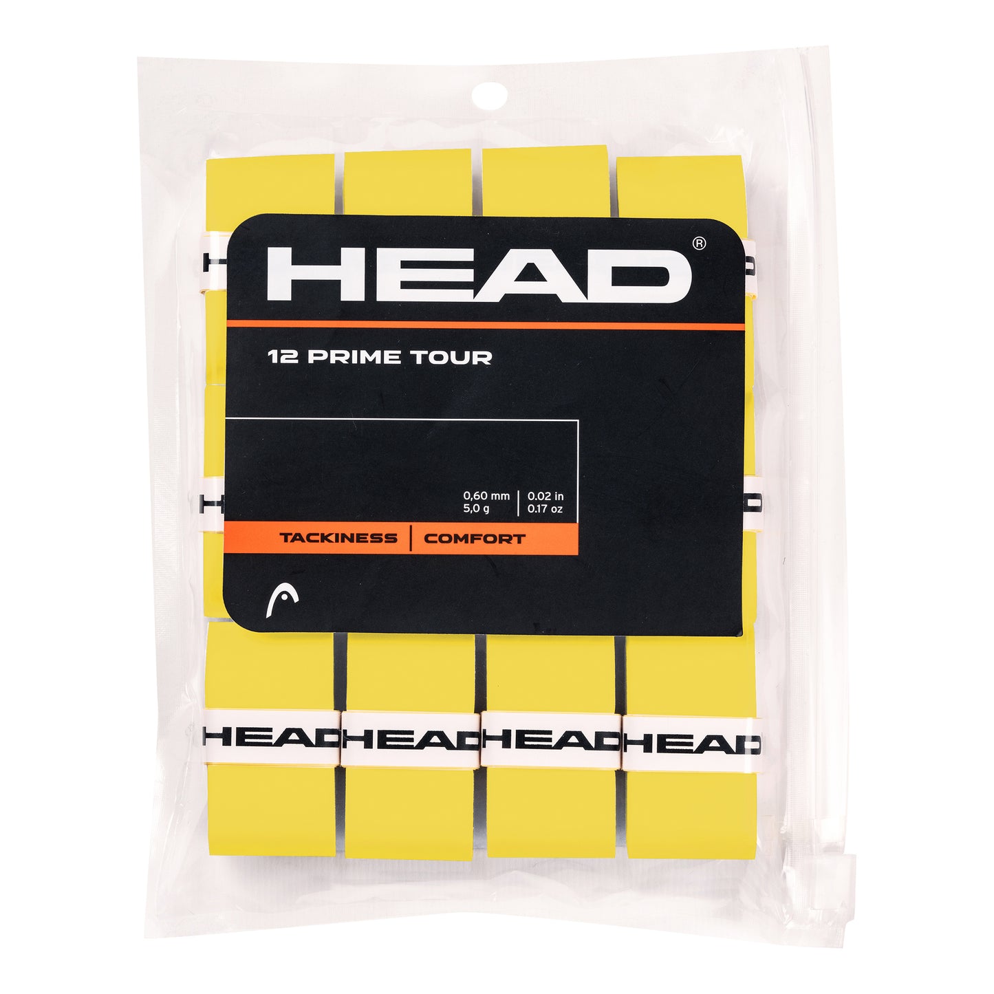 HEAD Prime Tour Verpakking 12 stuks - geel HEAD Prime Tour Verpakking 12 stuks - geel