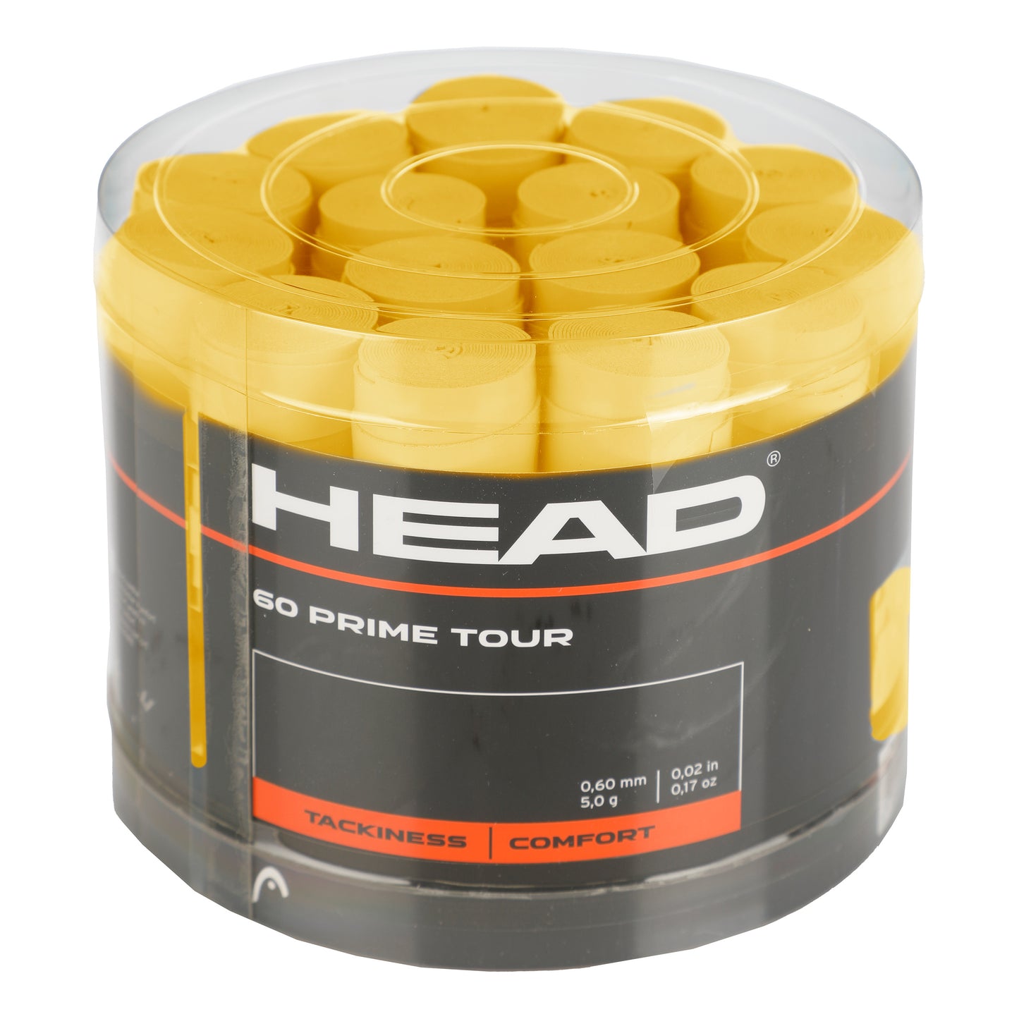HEAD Prime Tour Verpakking 60 Stuks-Geel HEAD Prime Tour Verpakking 60 Stuks-Geel