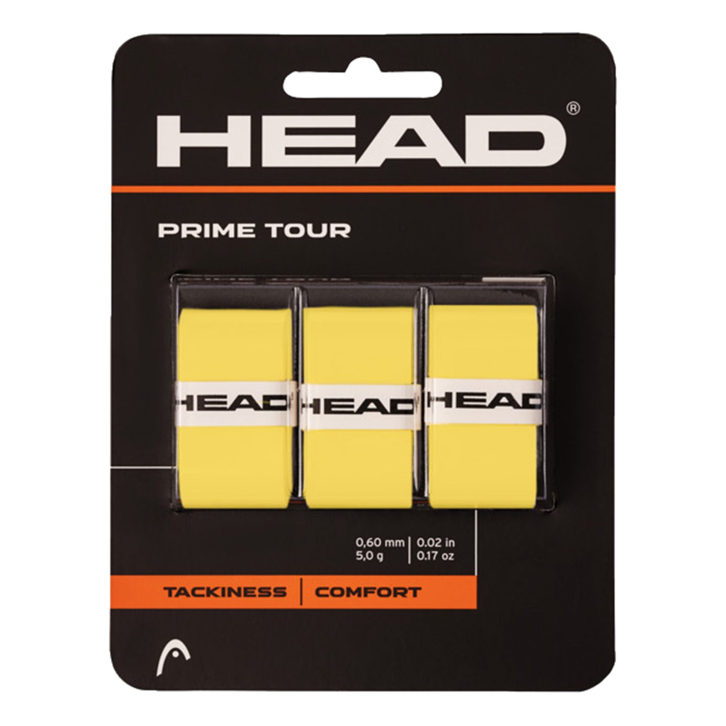 HEAD Prime Tour Verpakking 3 stuks - geel HEAD Prime Tour Verpakking 3 stuks - geel