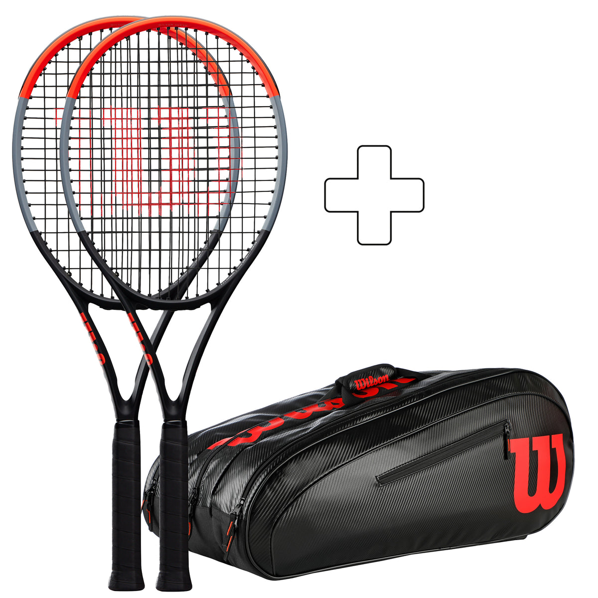 Wilson 2x Clash 100 Pro (Tour) Plus rackettas Wilson 2x Clash 100 Pro (Tour) Plus rackettas