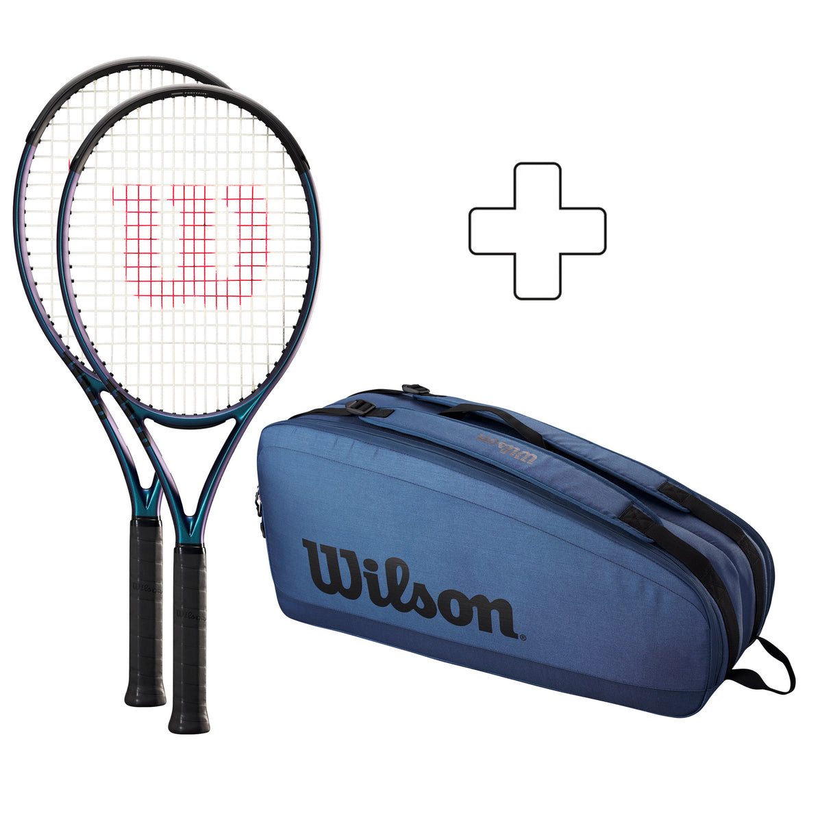 Wilson Verpakking 2 stuks 108 V4.0 Plus rackettas Wilson Verpakking 2 stuks 108 V4.0 Plus rackettas