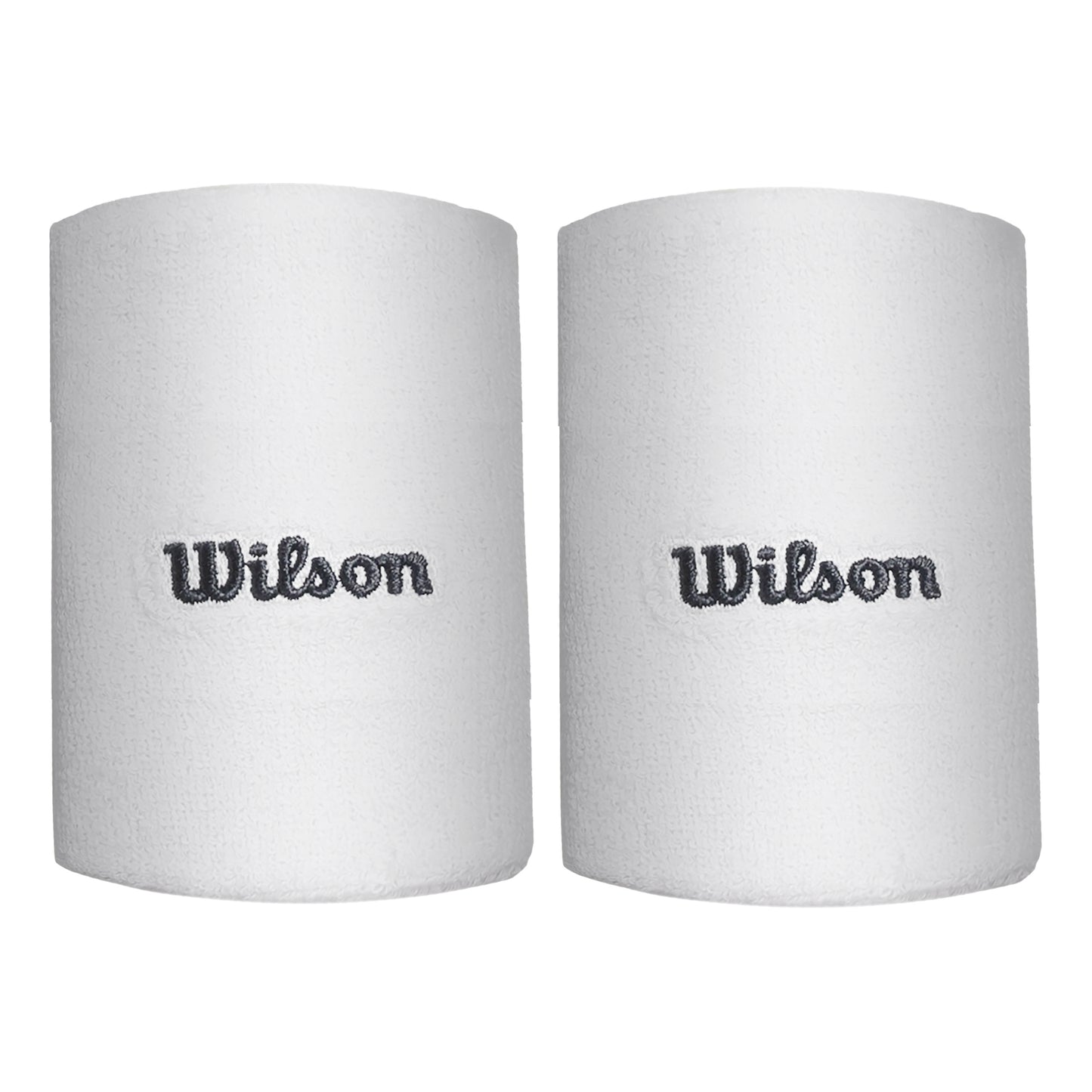 Wilson Wide Terry Zweetband lang - wit Wilson Wide Terry Zweetband lang - wit