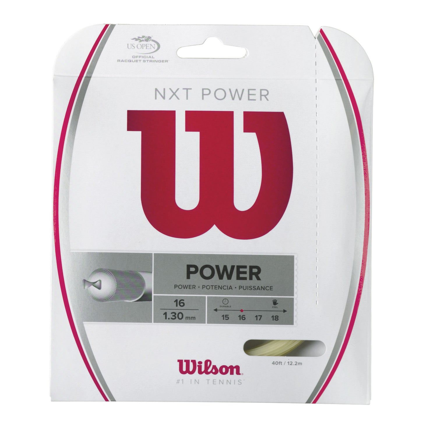 Wilson NXT Power Set Snaren 12,2m-Natuurlijke Kleuren Wilson NXT Power Set Snaren 12,2m-Natuurlijke Kleuren