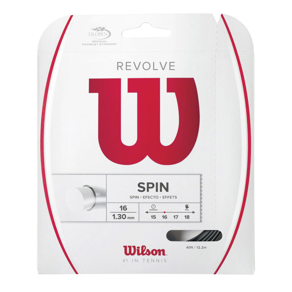 Wilson Revolve Set Snaren 12,2m-Zwart Wilson Revolve Set Snaren 12,2m-Zwart