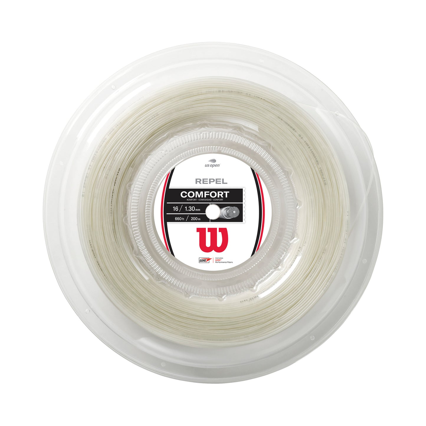 Wilson Repel Rol Snaren 200m-Natuurlijke Kleuren Wilson Repel Rol Snaren 200m-Natuurlijke Kleuren