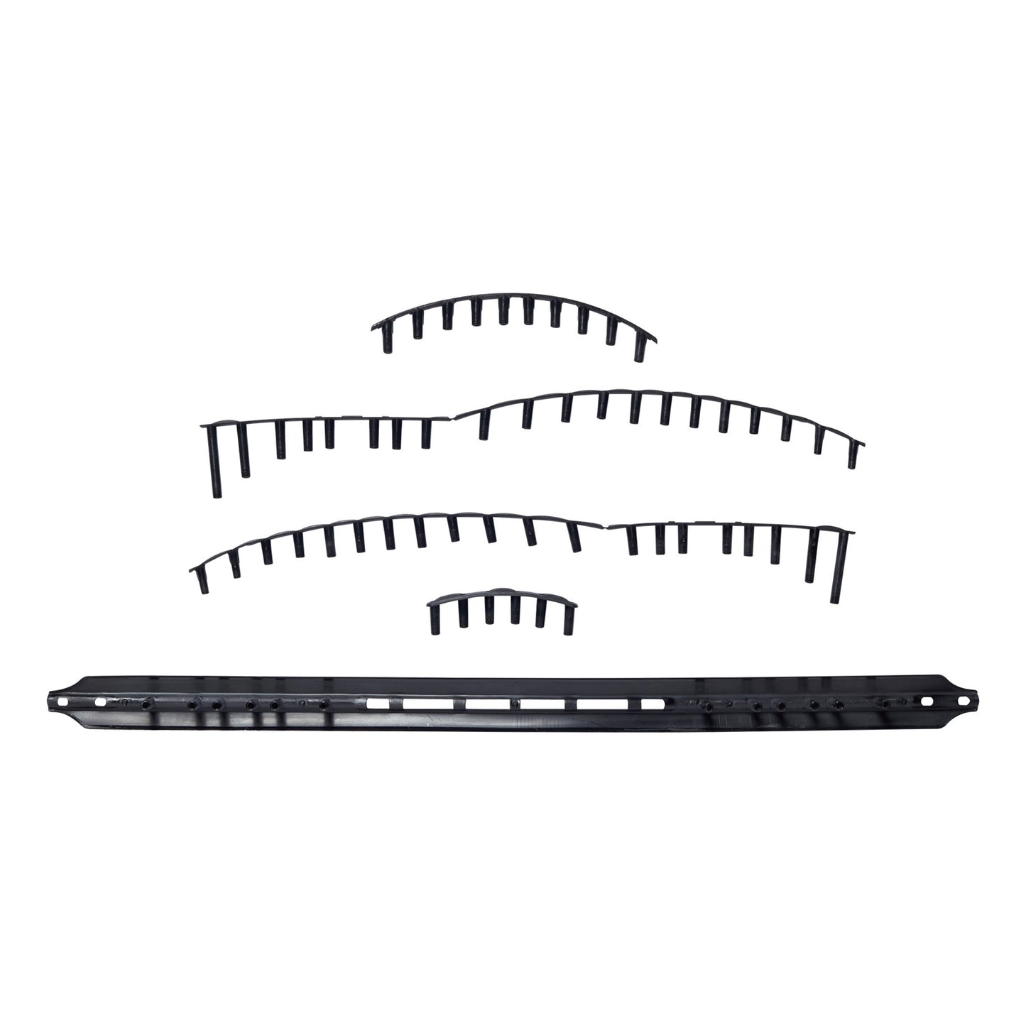 Wilson Clash 100 Pro V3 Set Snaarbeschermers-Zwart Wilson Clash 100 Pro V3 Set Snaarbeschermers-Zwart