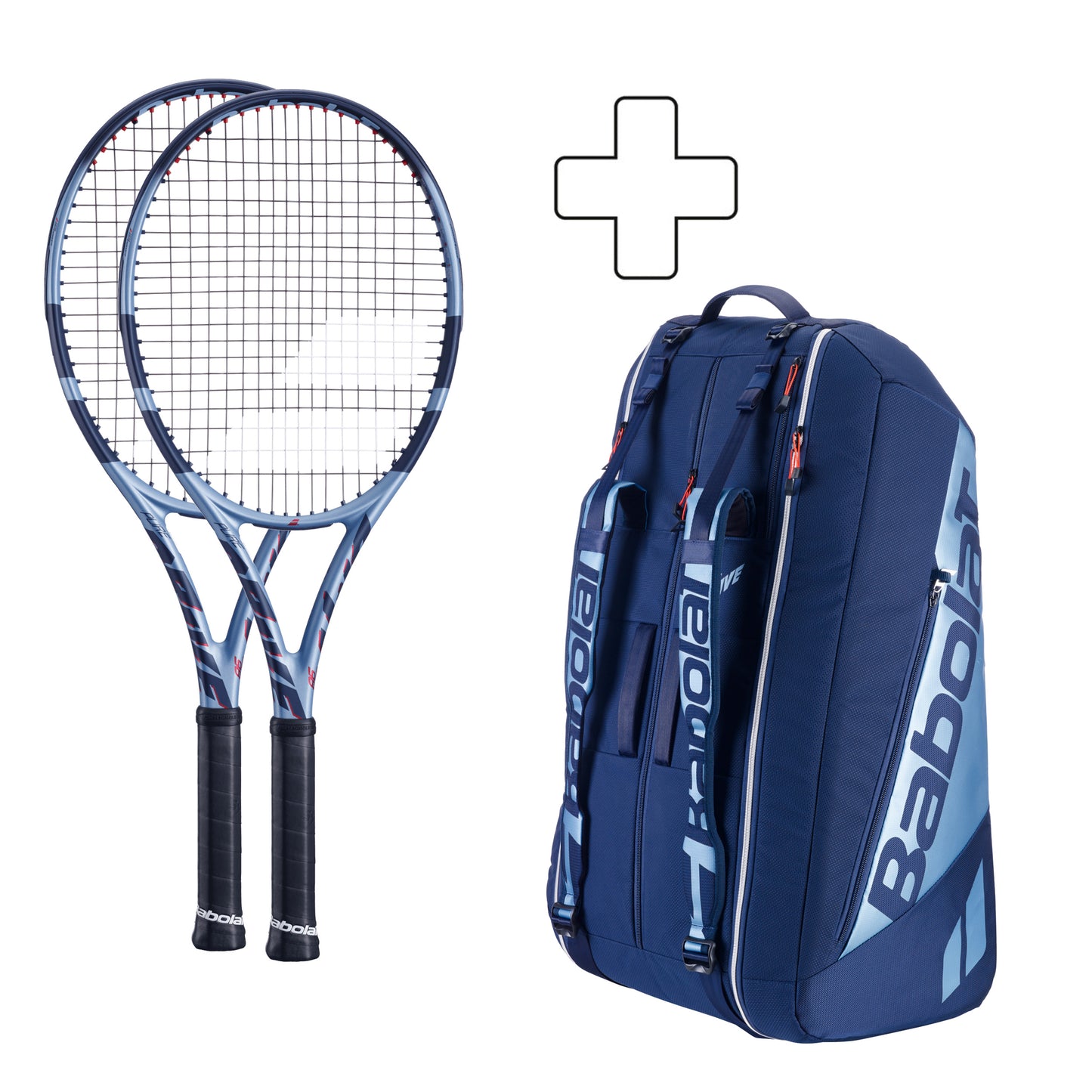 Babolat 2x Pure Drive 98 Plus rackettas Babolat 2x Pure Drive 98 Plus rackettas