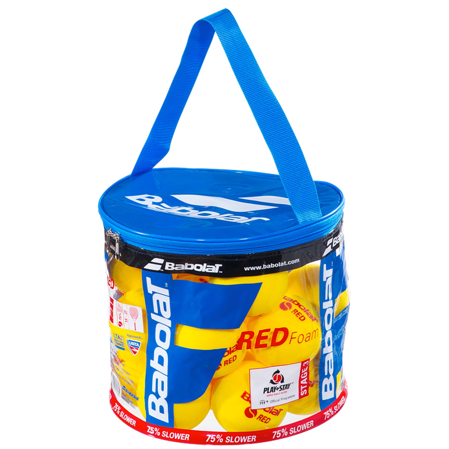 Babolat Red Foam Zak 24 Stuks Babolat Red Foam Zak 24 Stuks