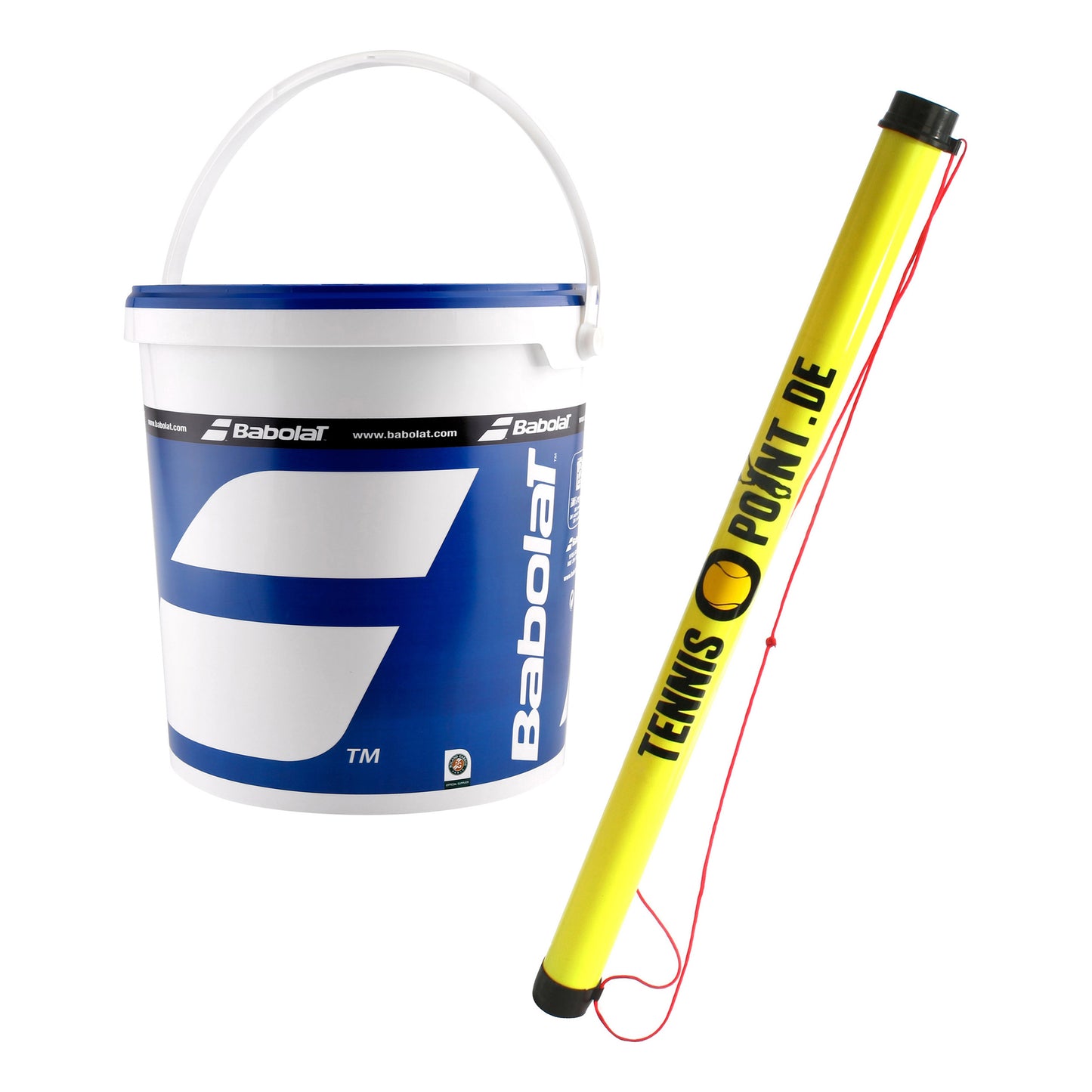 Babolat Emmer 36 stuks Stage 2 Plus ballenverzamelbuis Babolat Emmer 36 stuks Stage 2 Plus ballenverzamelbuis