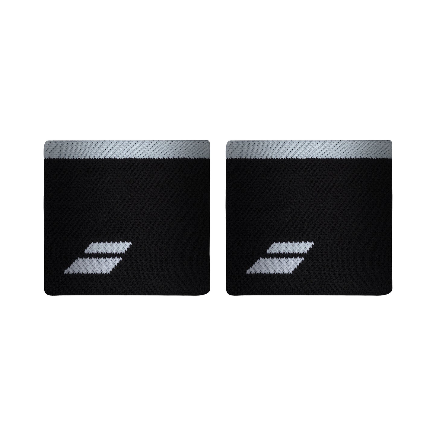 Babolat Logo Zweetband kort - zwart, wit Babolat Logo Zweetband kort - zwart, wit