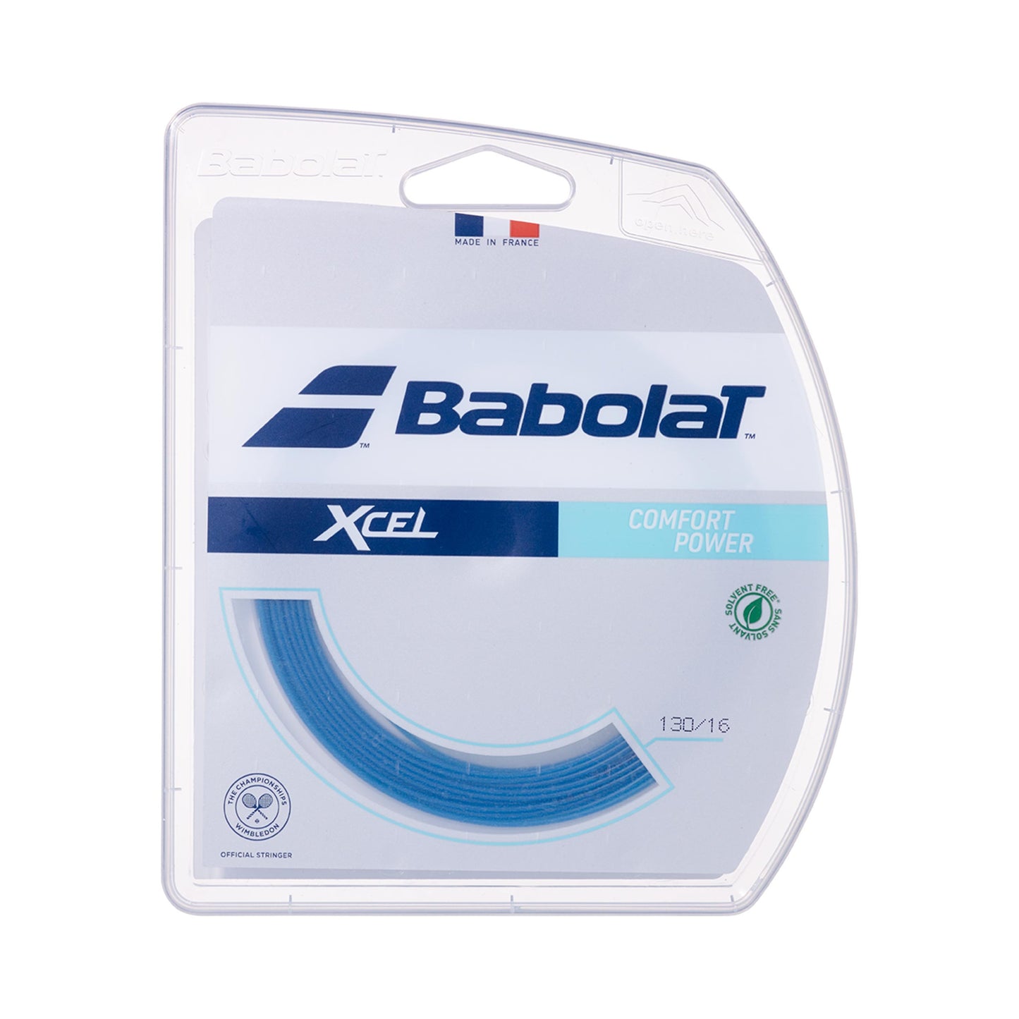 Babolat Xcel Set Snaren 12m-Blauw Babolat Xcel Set Snaren 12m-Blauw