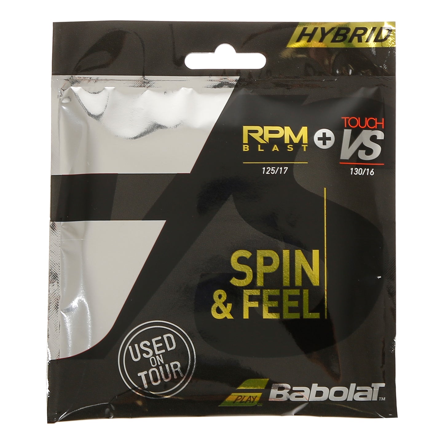 Babolat RPM Blast 125 + Touch VS 130 Set Snaren-Zwart Babolat RPM Blast 125 + Touch VS 130 Set Snaren-Zwart