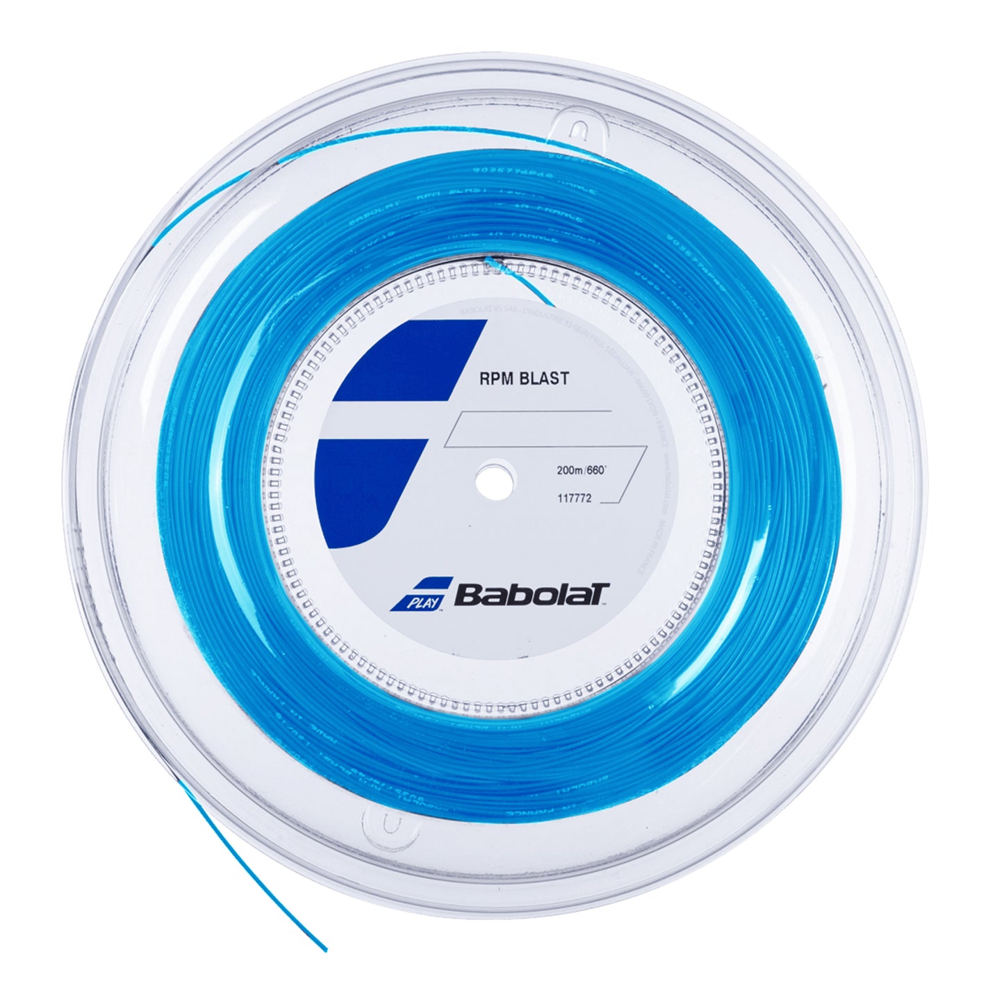 Babolat RPM Blast Rol Snaren 200m-Blauw Babolat RPM Blast Rol Snaren 200m-Blauw