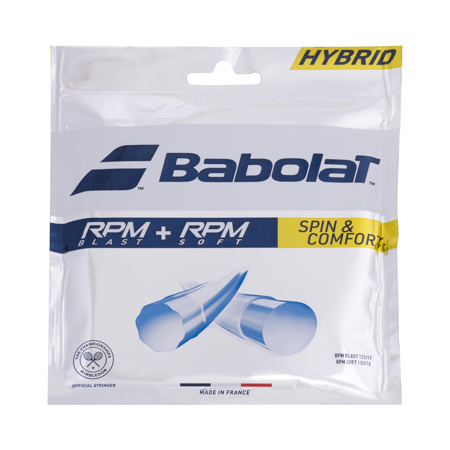 Babolat RPM Blast 125 + RPM Soft 130 Set Snaren-Grijs Babolat RPM Blast 125 + RPM Soft 130 Set Snaren-Grijs