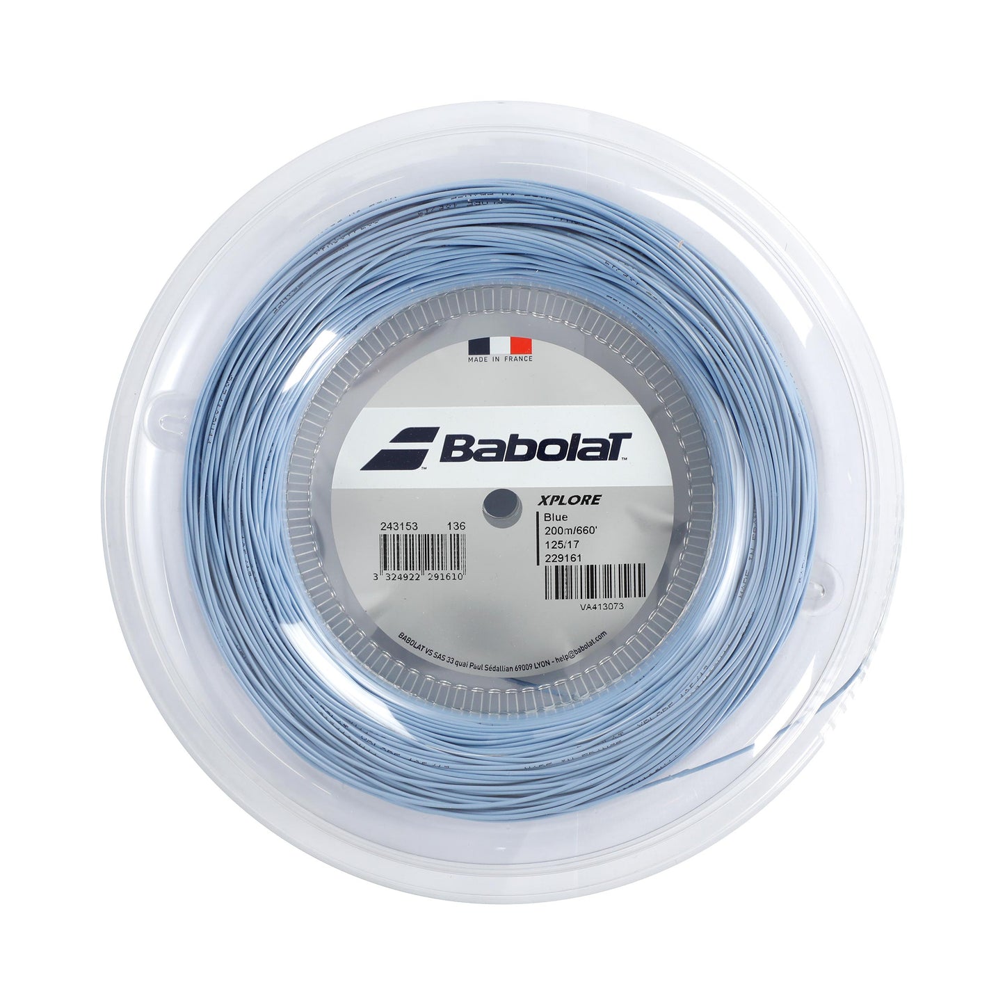 Babolat XPLORE Rol snaren 200m - blauw Babolat XPLORE Rol snaren 200m - blauw