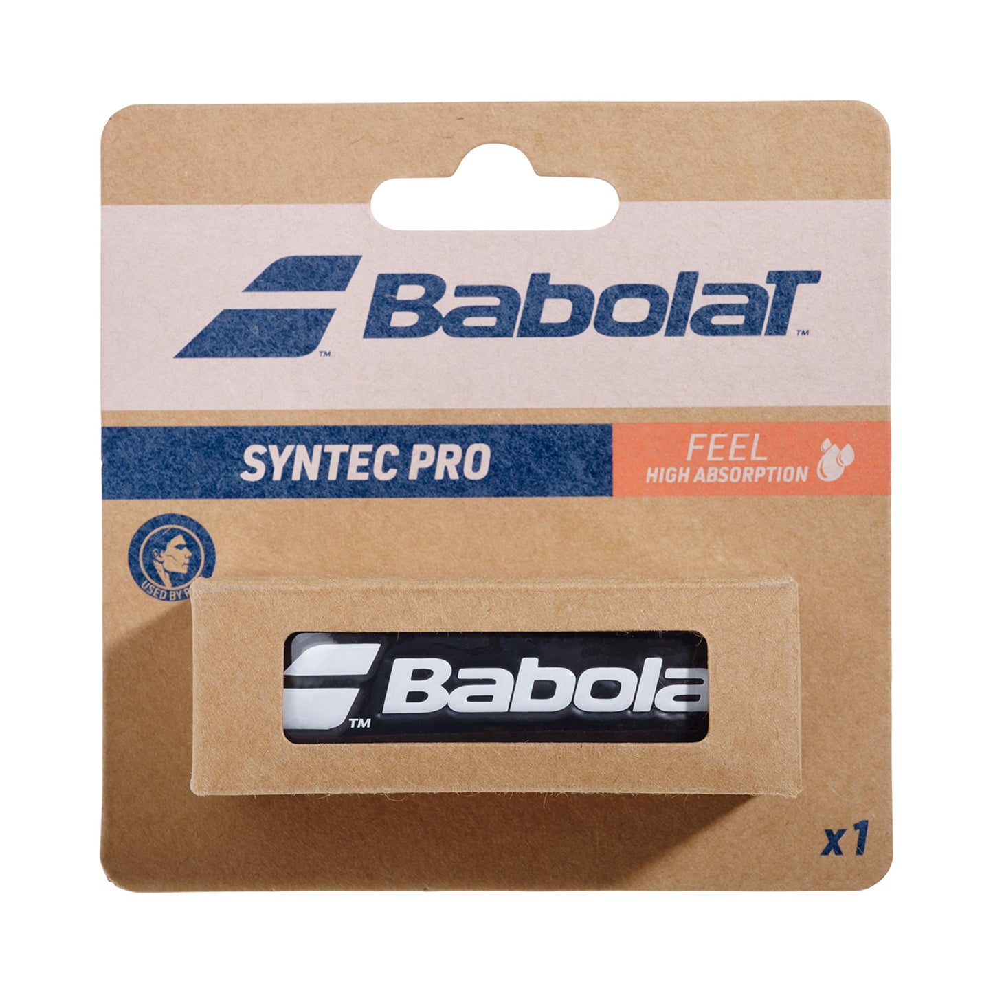 Babolat Syntec Pro Verpakking 1 Stuk-Zwart Babolat Syntec Pro Verpakking 1 Stuk-Zwart