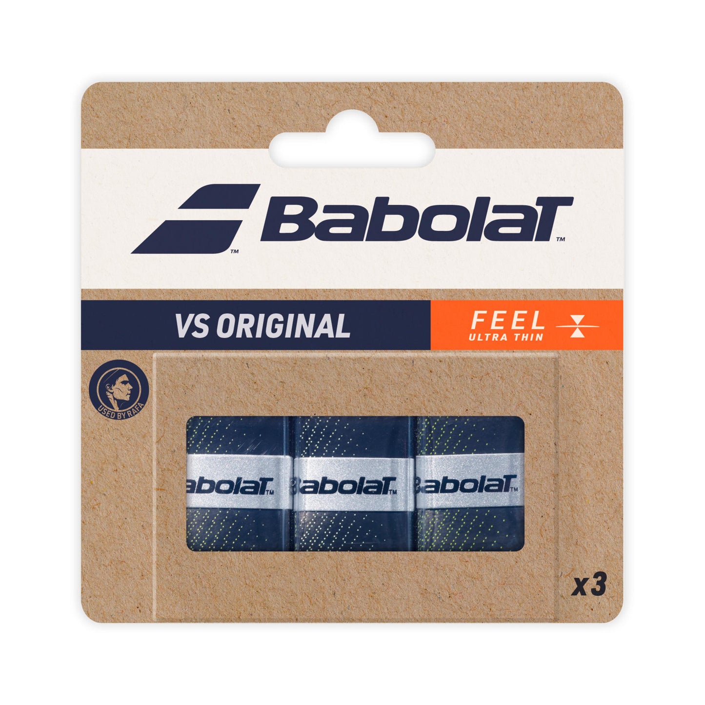 Babolat VS Grip Original Verpakking 3 Stuks-Zwart Babolat VS Grip Original Verpakking 3 Stuks-Zwart