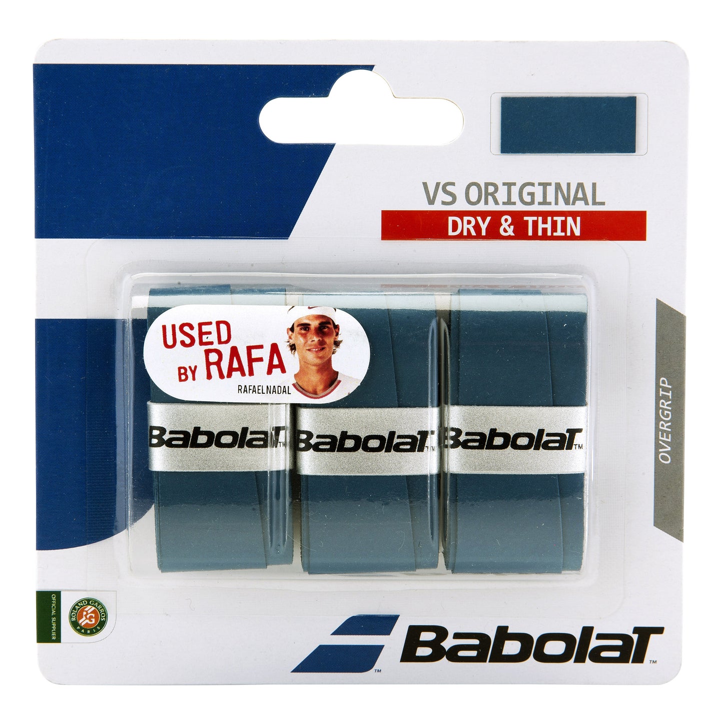 Babolat VS Grip Original Verpakking 3 stuks - donkerblauw Babolat VS Grip Original Verpakking 3 stuks - donkerblauw