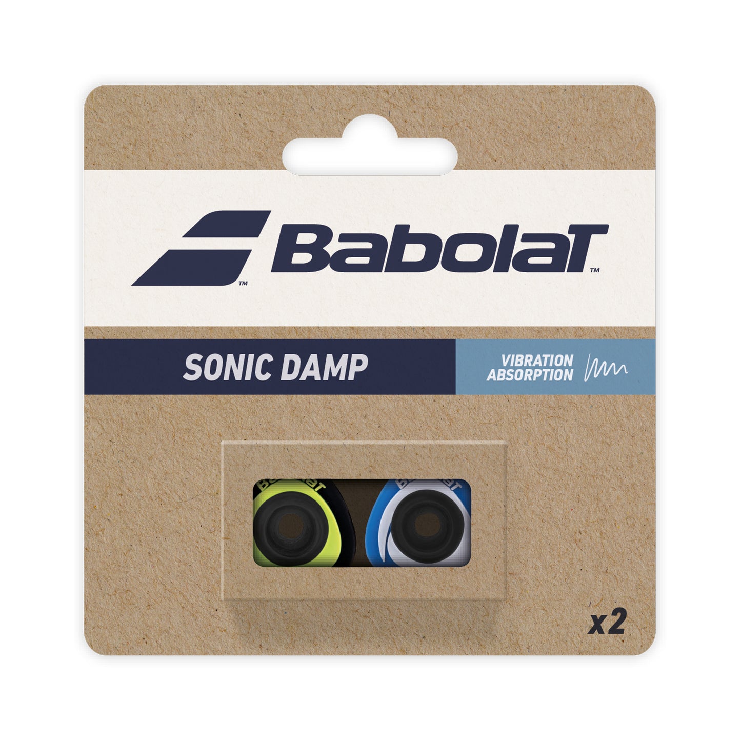 Babolat Sonic Damp Demper Verpakking 2 Stuks-Geel,Geel Babolat Sonic Damp Demper Verpakking 2 Stuks-Geel,Geel